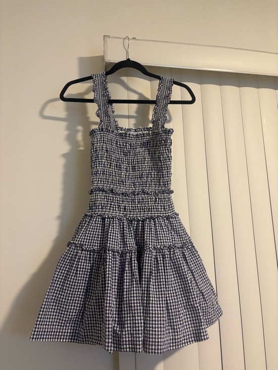Hill House Dresses & Skirts - Hill House Blue and White Gingham Nap Dress